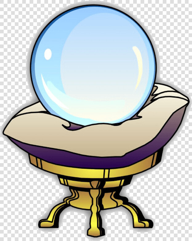 Magic Crystal Ball Clipart   Transparent Cartoons   Magic Crystal Ball Logo  HD Png DownloadTransparent PNG