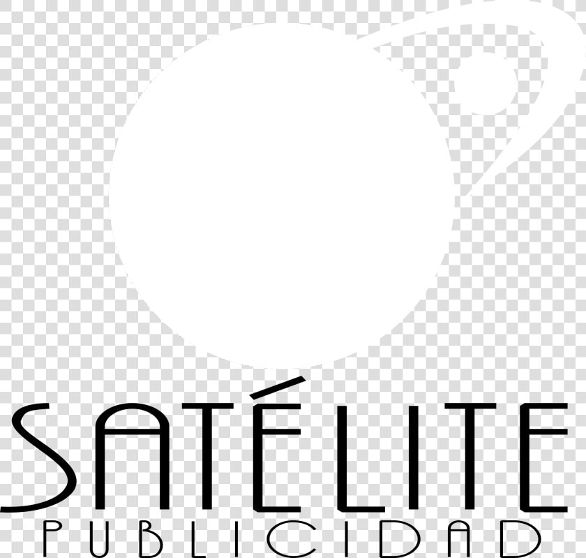 Satelite Publicidad Logo Black And White   Satelite  HD Png DownloadTransparent PNG