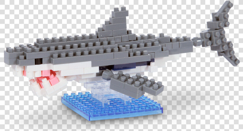 Nanoblock Great White Shark  HD Png DownloadTransparent PNG