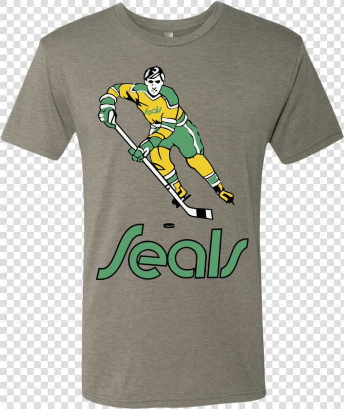 California Golden Seals Retro Men S Tri blend Tee   Figure Skating Shirts  HD Png DownloadTransparent PNG