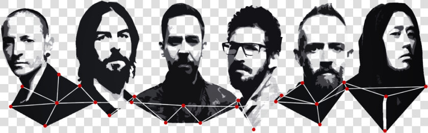 Linkin Park Members Art  HD Png DownloadTransparent PNG