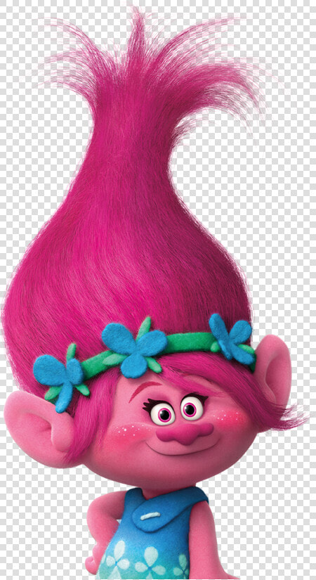 Troll Hair Png   Princess Poppy Trolls Pink  Transparent PngTransparent PNG