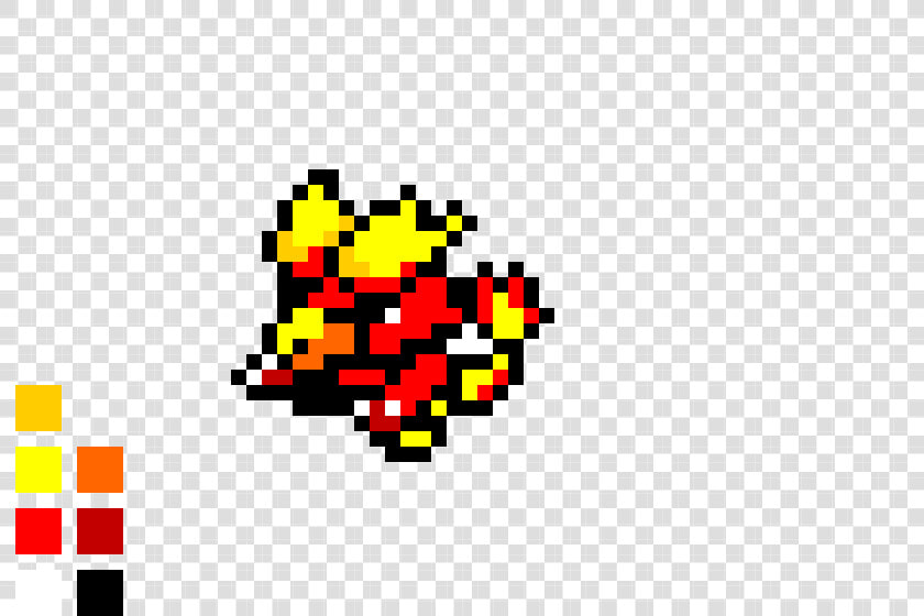 Magmar   Undertale Asriel Pixel Art  HD Png DownloadTransparent PNG