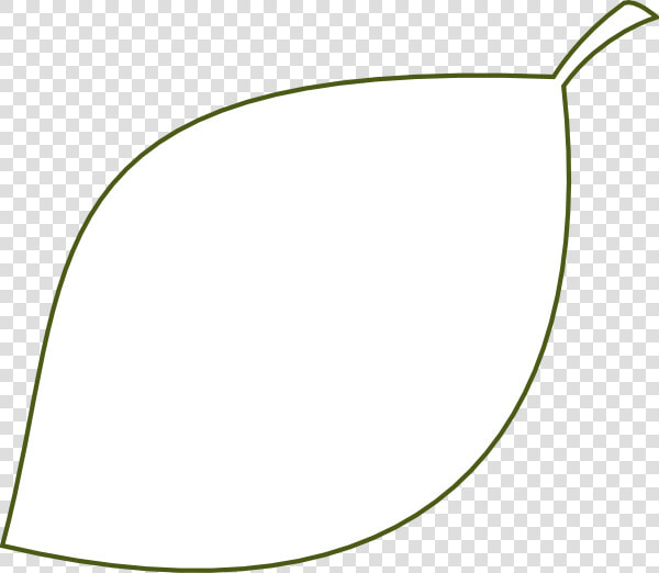 Clear Outline Leaf Clip Art At Clkercom Vector Clip  HD Png DownloadTransparent PNG