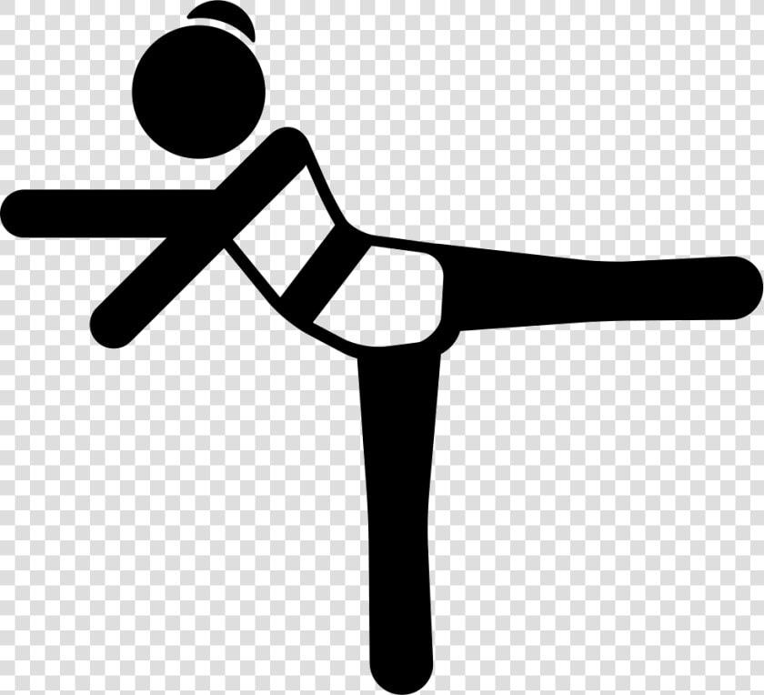 Girl Stretching Left Leg And Arms   Scalable Vector Graphics  HD Png DownloadTransparent PNG