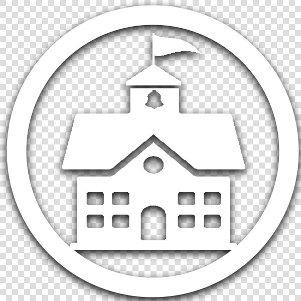 Circle  Hd Png Download   School Black And White Icon Circle  Transparent PngTransparent PNG