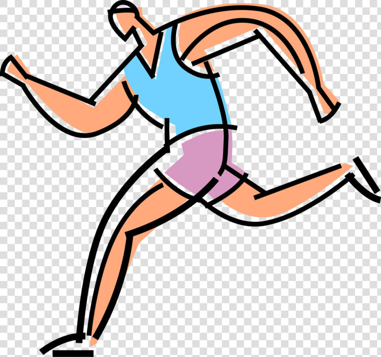 Transparent Free Clipart Of Runners   Athlete Vector Png  Png DownloadTransparent PNG