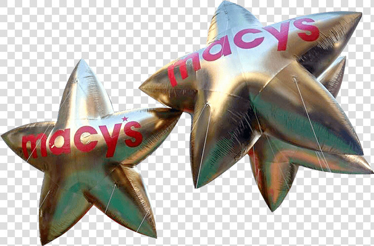 The Holidays Are Here   Macys Thanksgiving Parade 2019 Gold Stars  HD Png DownloadTransparent PNG