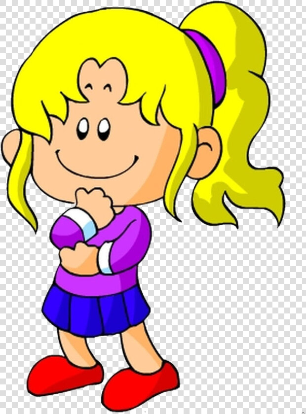 Child Thinking Png   Thinking Girl Clipart  Transparent PngTransparent PNG