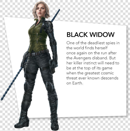 Marvel Infinity War Black Widow  HD Png DownloadTransparent PNG