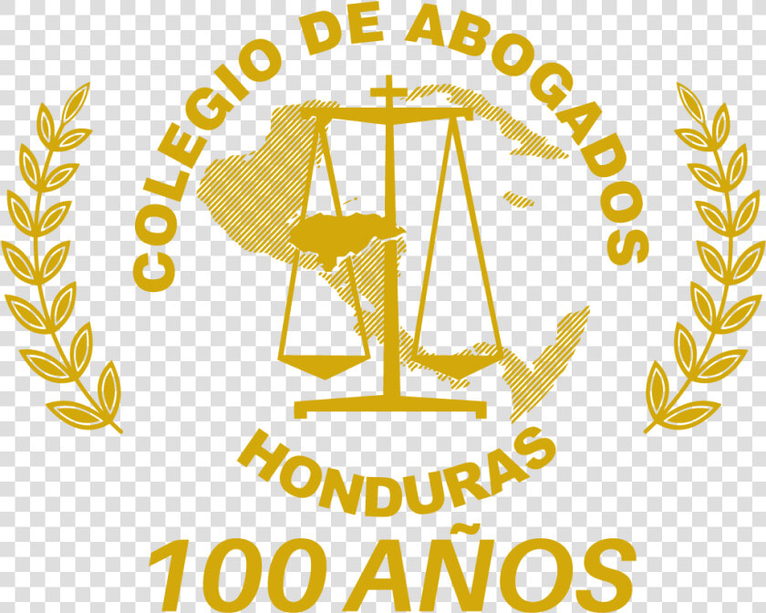 Logo Colegio De Abogados Honduras 100 Anos   Colegio De Abogados De Honduras  HD Png DownloadTransparent PNG