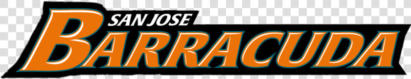 San Jose Barracuda Text Logo   Barracuda Text  HD Png DownloadTransparent PNG