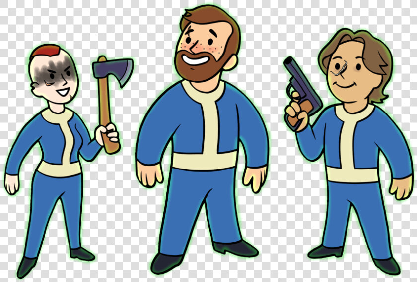 It’s Fallout Season So I Drew Mine And My Sisters’   Cartoon  HD Png DownloadTransparent PNG