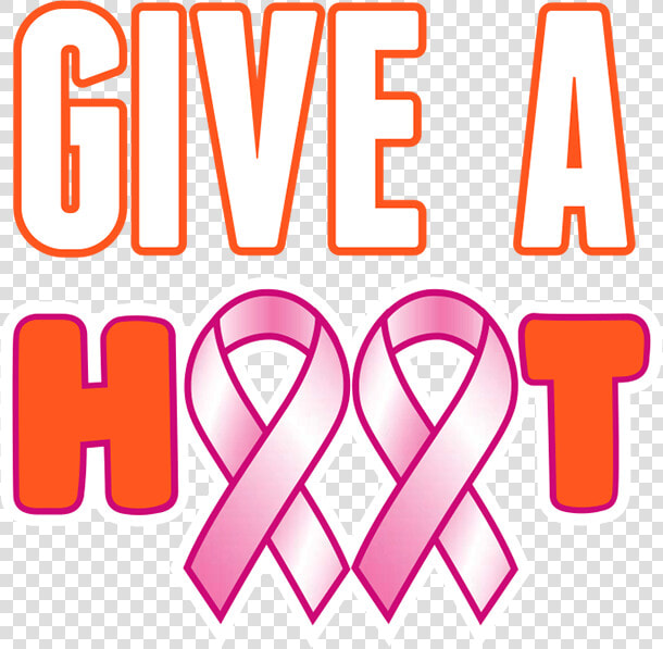 Give A Hoot   Hooters Breast Cancer Logos  HD Png DownloadTransparent PNG