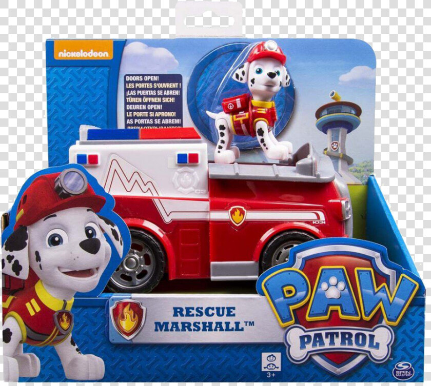 Marshall Paw Patrol Auto   Png Download   Paw Patrol Rescue Marshall Basic Vehicle  Transparent PngTransparent PNG