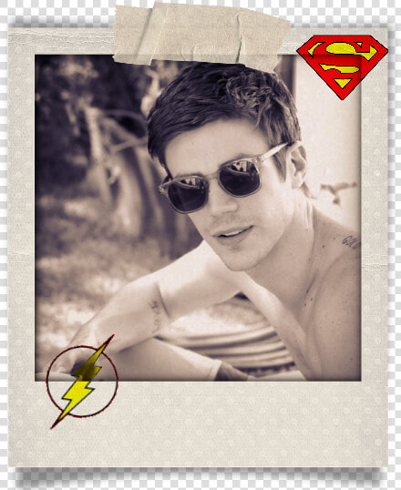 Grant Gustin Tattoo Gold  HD Png DownloadTransparent PNG