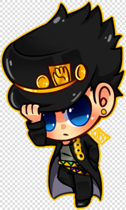 Jojo Drawing Chibi   Jotaro Chibi Drawing  HD Png DownloadTransparent PNG