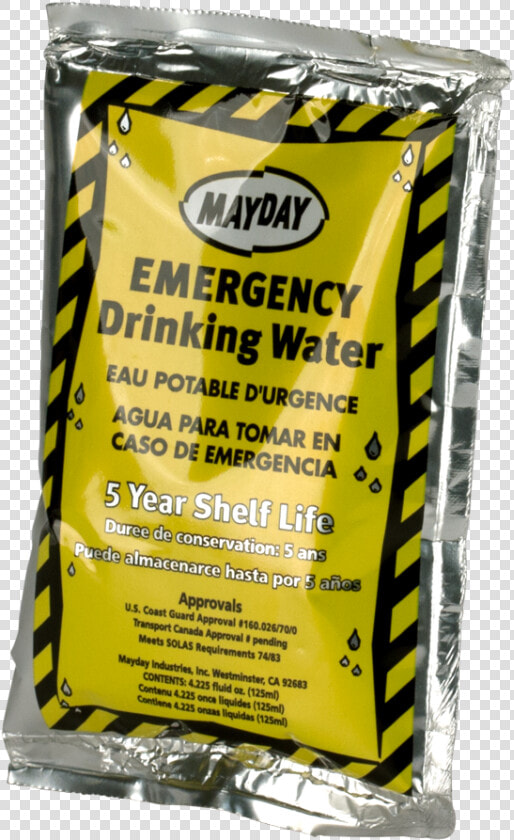 Emergency Water Pouches  HD Png DownloadTransparent PNG