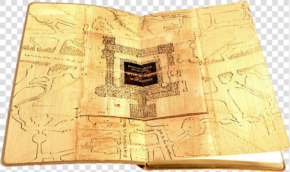 Marauders Map Open  HD Png DownloadTransparent PNG