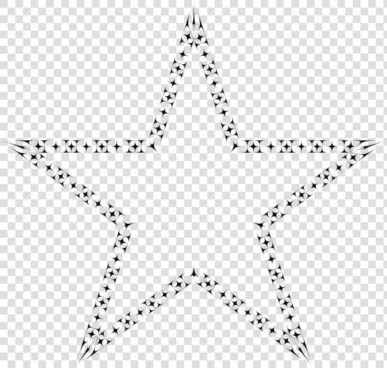 Black And White Star Outline   Beyaz Yildiz  HD Png DownloadTransparent PNG