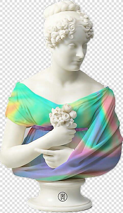  aesthetic  statue  tumblr  vaporwave  vintage  grunge   Vaporwave Png Statue  Transparent PngTransparent PNG