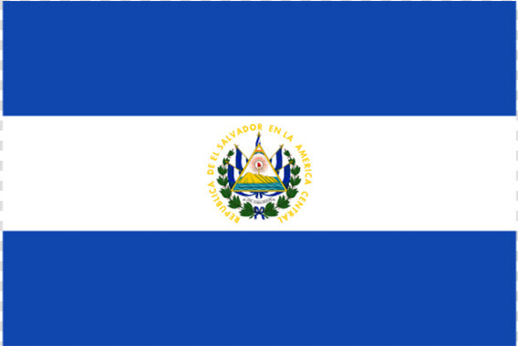 El Salvador Flag Medium  HD Png DownloadTransparent PNG