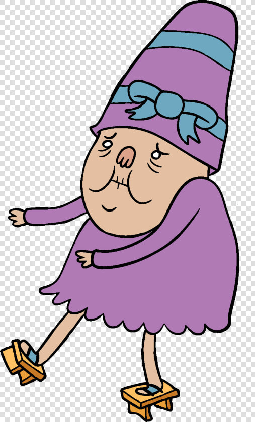 Old Clipart Old Woman   Old Lady In Purple Dress  HD Png DownloadTransparent PNG