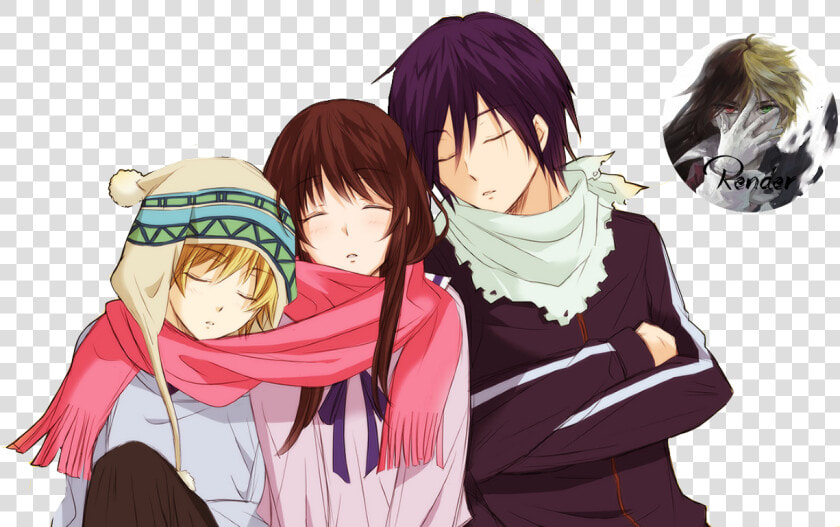 Render Noragami Yato Yukine Hiyori   Noragami Render  HD Png DownloadTransparent PNG