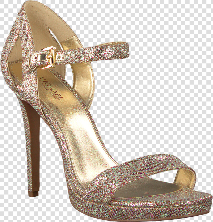 Gold Michael Kors Sandals Tamra Platform   Basic Pump  HD Png DownloadTransparent PNG