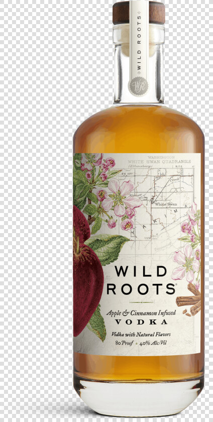 Wild Roots Apple  amp  Cinnamon Infused Vodka   Wild Roots Cucumber Grapefruit Gin  HD Png DownloadTransparent PNG