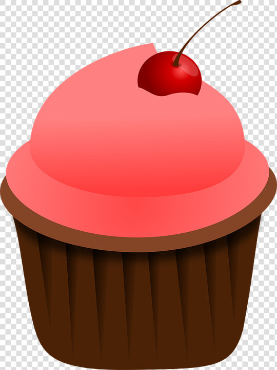 Cupcake  Pink  Food  Sweet  Dessert  Cake  Baked   Doces Com Fundo Transparente  HD Png DownloadTransparent PNG