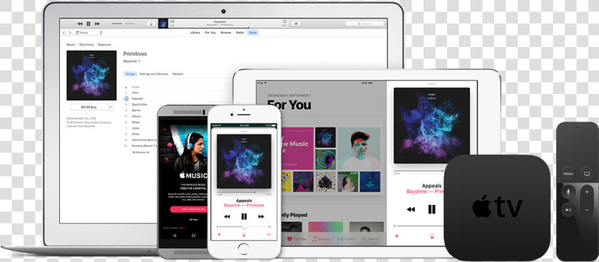 Apple Music All Devices  HD Png DownloadTransparent PNG