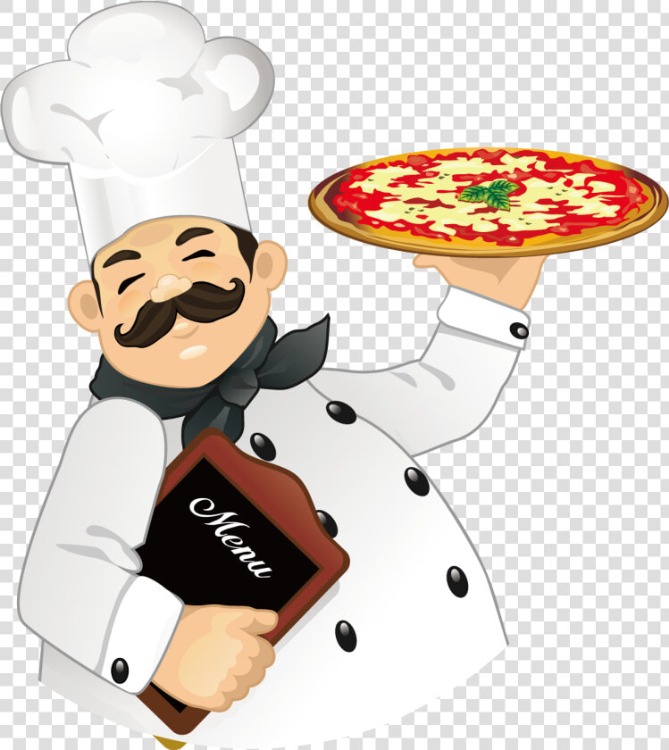 Cuisine Salad Antipasto Pizza S Chef Pizza Italian   Pizza Chef Clipart  HD Png DownloadTransparent PNG