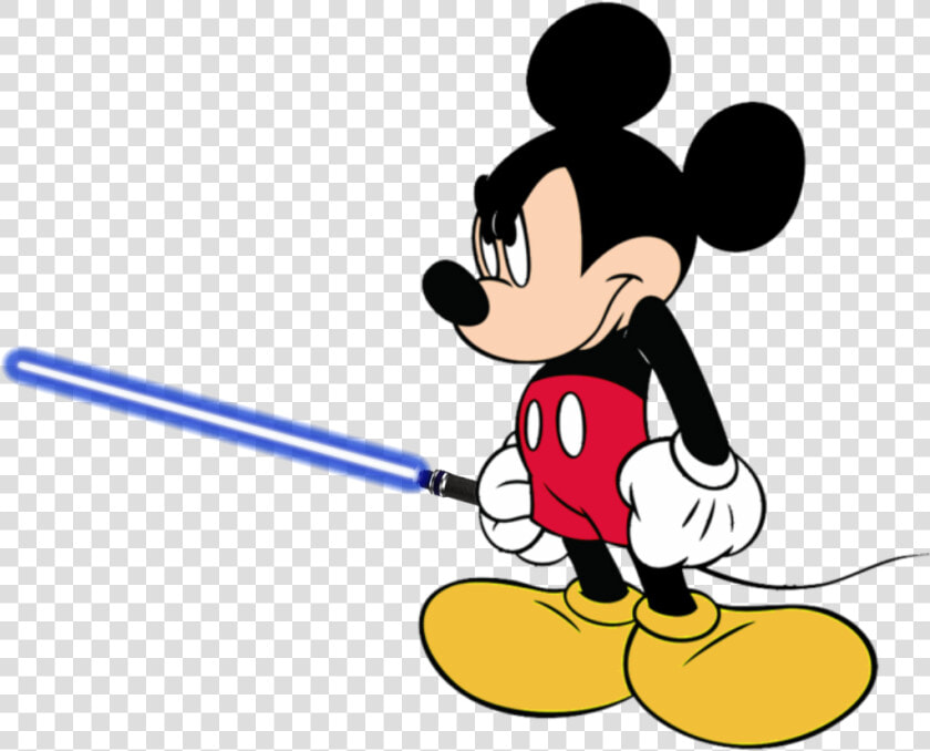 Mickey Mouse Angry Png Clipart   Png Download   Mickey Mouse With A Lightsaber  Transparent PngTransparent PNG