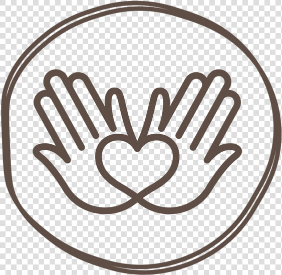 Two Hands Heart Icon   Icon Transparent Png Heart Hand  Png DownloadTransparent PNG