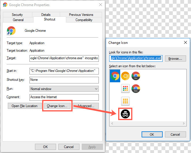 Change Chrome Icon To Incognito   Computer Icon  HD Png DownloadTransparent PNG