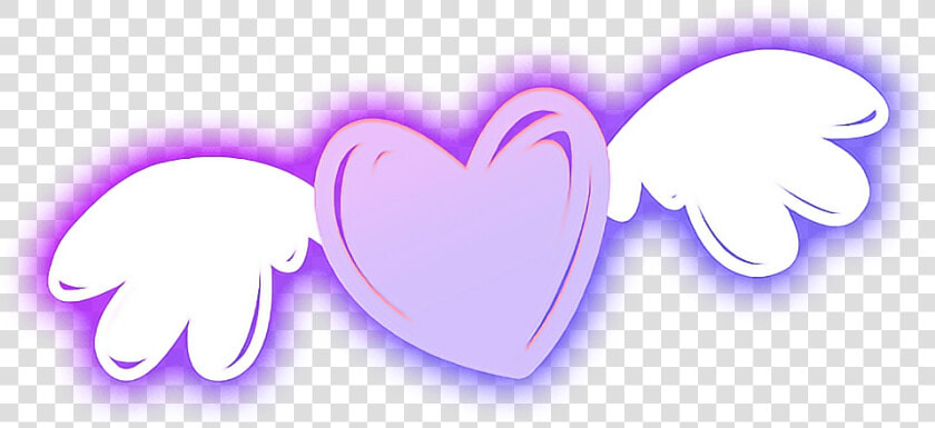  love  heart  wings  light  cute  lightpainting  luminous   Heart  HD Png DownloadTransparent PNG