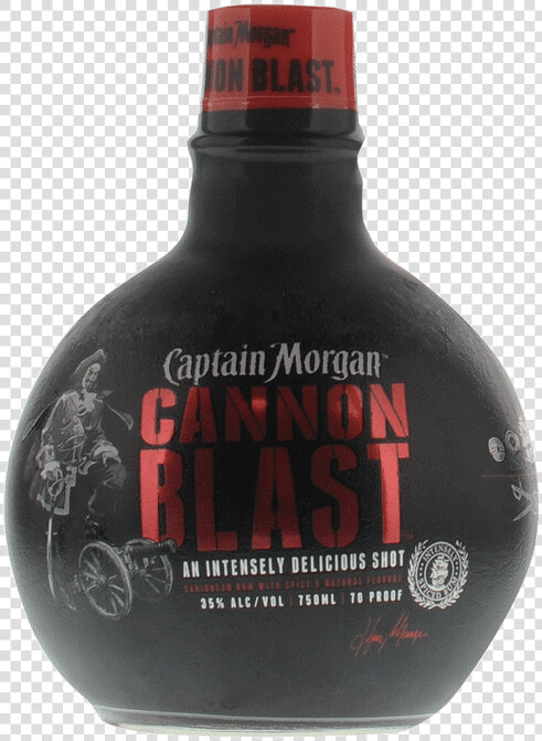 Capt Morgan Cannon Blast   Bottle  HD Png DownloadTransparent PNG