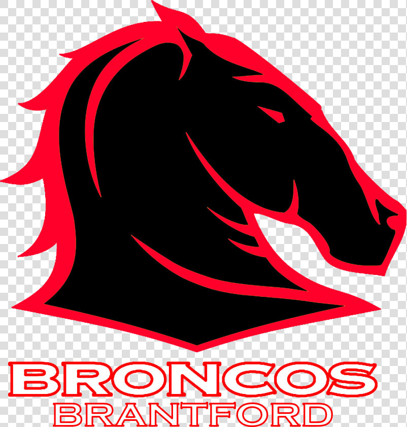 Brisbane Broncos Black And White  HD Png DownloadTransparent PNG