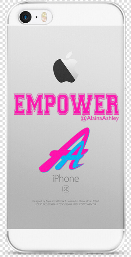 Empower Pink Logo Iphone Case  alainaashley Collection   Graphic Design  HD Png DownloadTransparent PNG