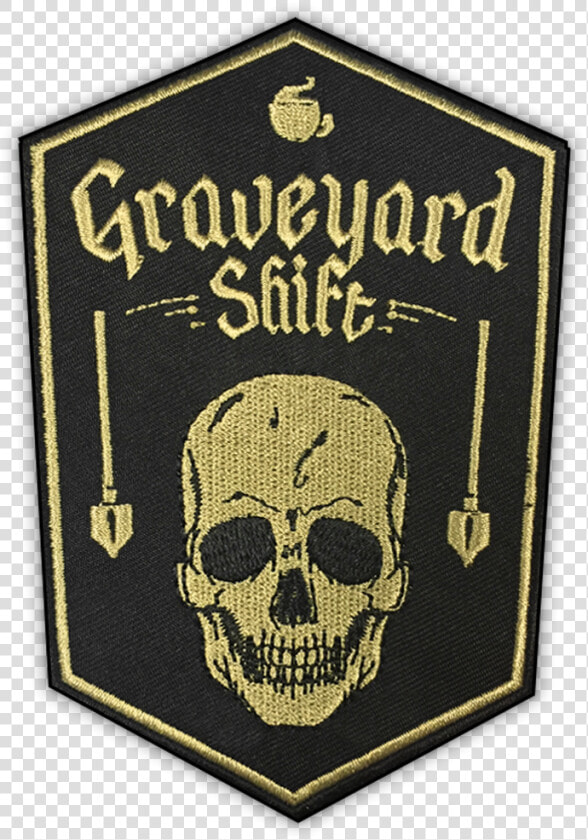 Large Graveyard Shift Patch   Graveyard Shift Font  HD Png DownloadTransparent PNG