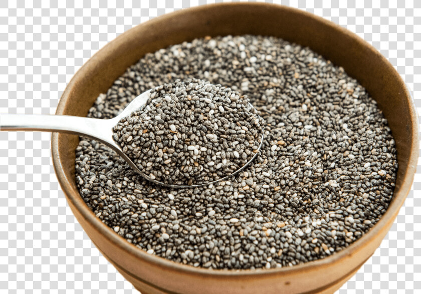 Bowl Of Chia Seeds   Chia Seeds  HD Png DownloadTransparent PNG