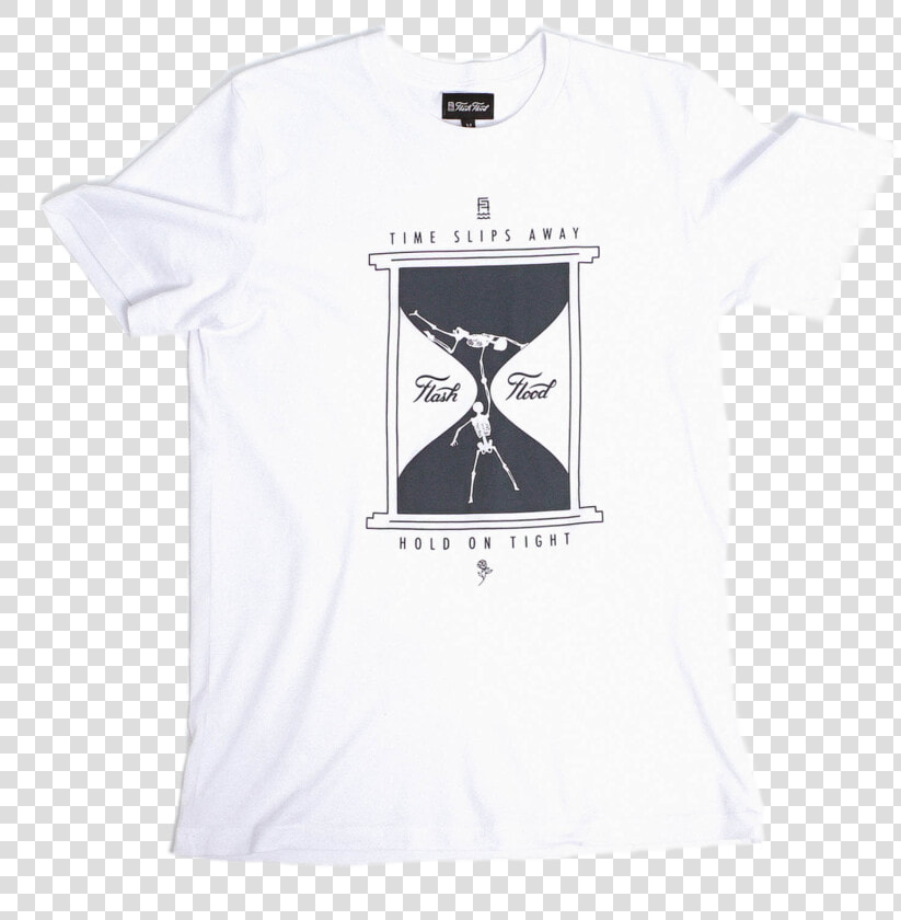 Time Slips Away Tee White   Active Shirt  HD Png DownloadTransparent PNG