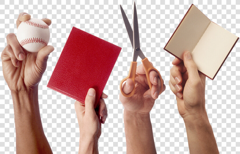 Hands  Fingers  Wrist  Tennis Ball  Keep  Scissors   Paper  HD Png DownloadTransparent PNG