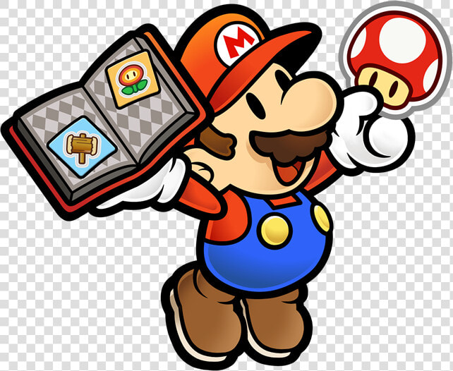 Paper Mario With Sticker Book Again   Paper Mario Sticker Star Gif  HD Png DownloadTransparent PNG