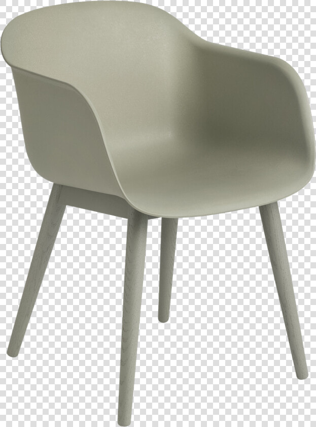 Fiber Armchair Wood Base Master Fiber Armchair Wood   Muuto Fiber Armchair Wood  HD Png DownloadTransparent PNG