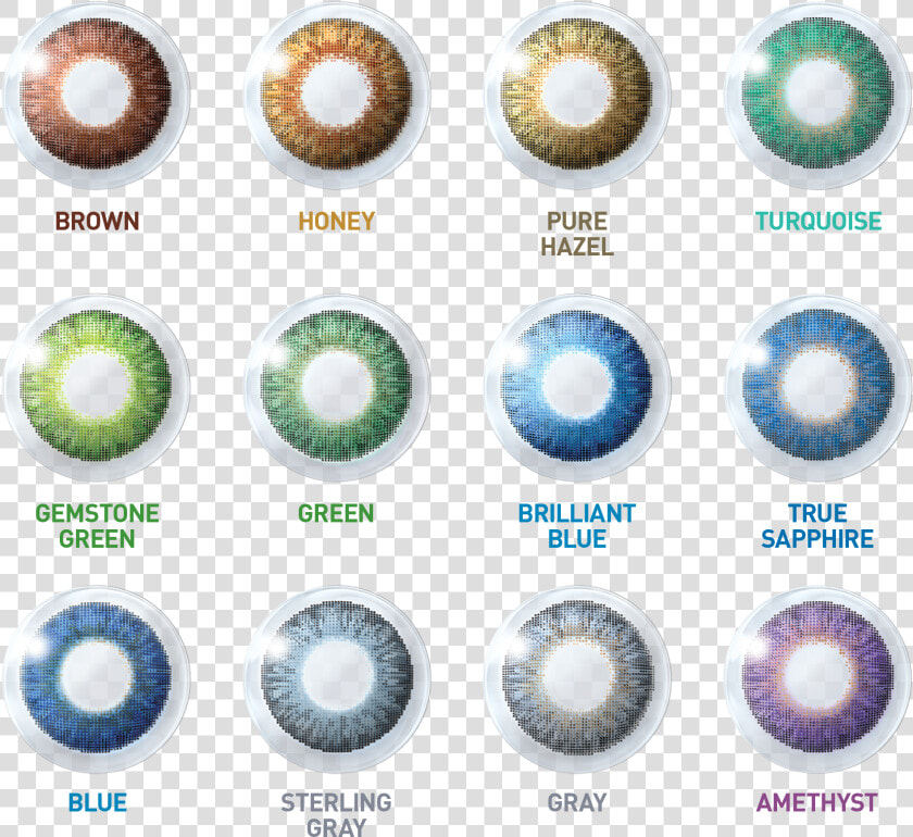 Air Optix Colors Rainbow Pack Contact Contactsforless   Air Optix Hydraglyde Multifocal  HD Png DownloadTransparent PNG