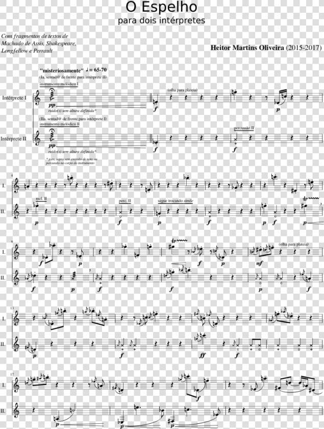 Transparent Espelho Png   Sheet Music  Png DownloadTransparent PNG