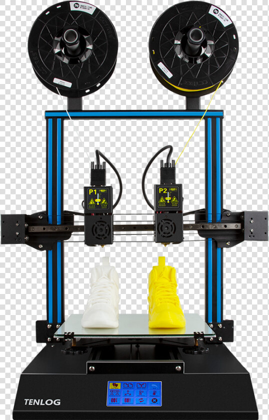 Tenlog® Tl d3 Pro Dual Extruder 3d Printer Kit 300 300 350mm   3d Printer  HD Png DownloadTransparent PNG