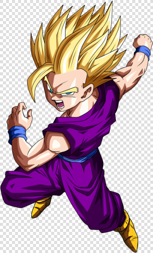 Gohan Super Saiyan 2 Png Svg Free Stock   Gohan Super Saiyan 2  Transparent PngTransparent PNG